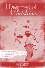 I Dreamed of Christmas Unison choral sheet music cover Thumbnail